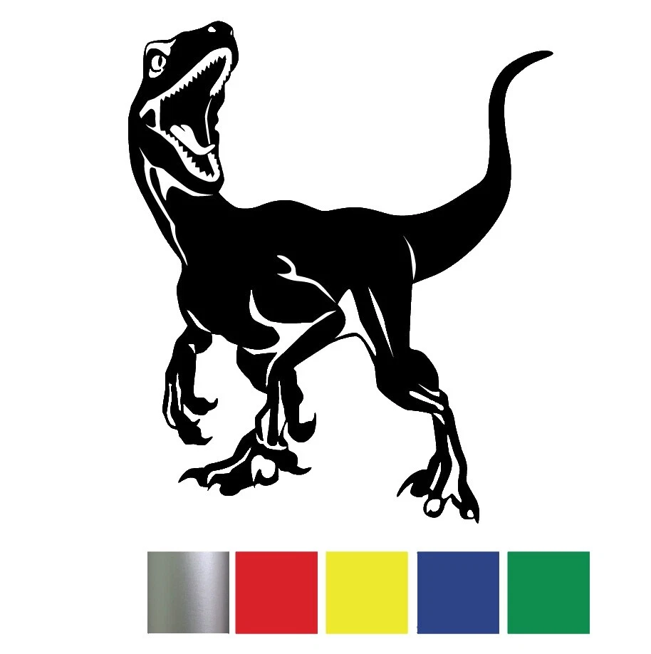 Dinosaurios decoración Negro Arte Vinilo Calcomanías y