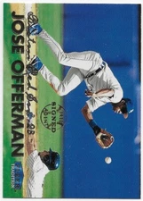 JOSE OFFERMAN 1999 Fleer Tradition Signed Free Agent #302 Boston Red Sox
