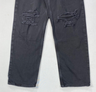 Levi's Mens 30x31 SilverTab '94 Baggy Jeans Straight Leg Black