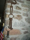 KEYS 17th-18th C .PRISON-JAIl,CASTLE,CHURCH  HANDFORGED 25" great collectible! — photo 1