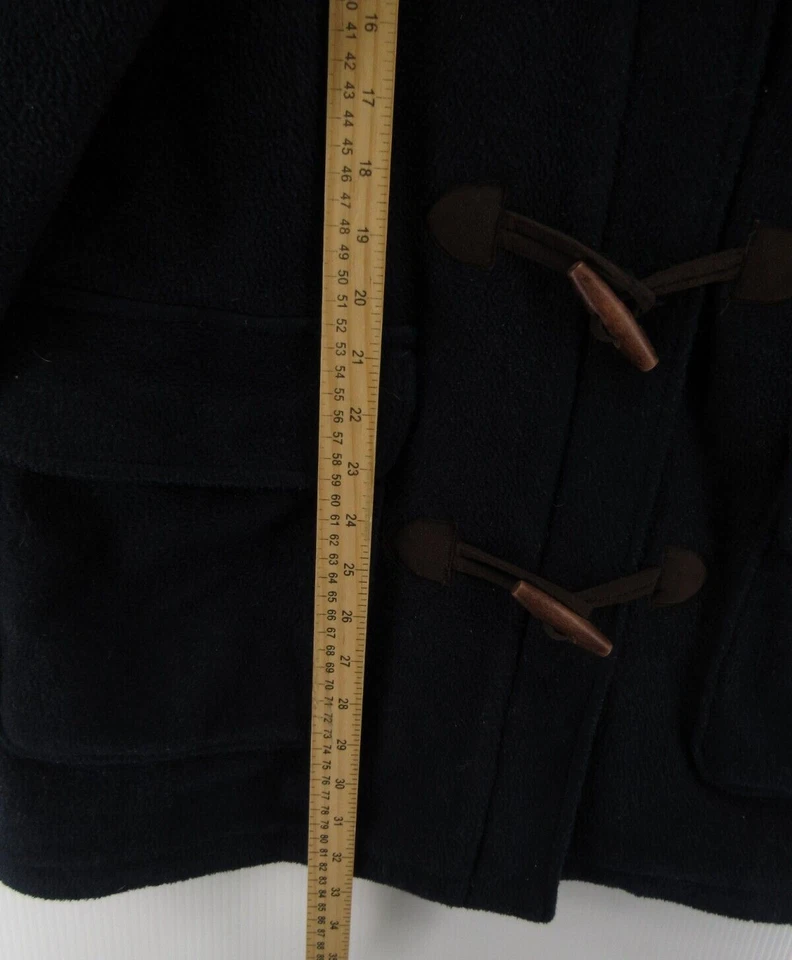 Chaqueta de viaje Smith vintage para mujer pequeña azul polar abrigo de lona con capucha Foto 3 de 4