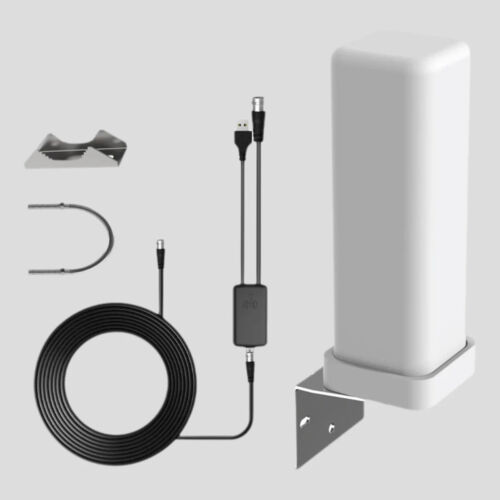6000 Miles Outdoor Digital TV Antenna 35dBi Long Range Signal Amplifier 4K 1080P - Picture 9 of 19