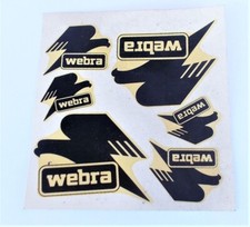 Adesivo WEBRA Aeromodelli motori - stickers aerei 10x10 Model Kit Aquila testa
