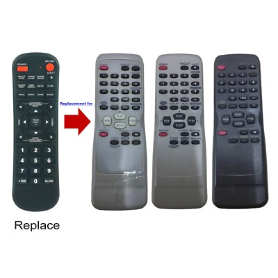 NE138UD N0150UD NE107U N0107UD Replace Remote for Sylvania/Emerson/Funai TV VCR