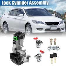 Ignition Switch Cylinder Lock Auto Trans W/2 Keys for Honda 03-05 35100-SDA-A71