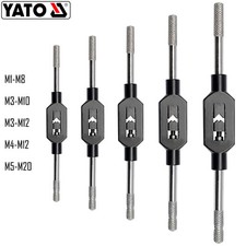 YATO Windeisen Gewindebohrer Gewindebohrerhalter Gewinde Reparatur M1-M20