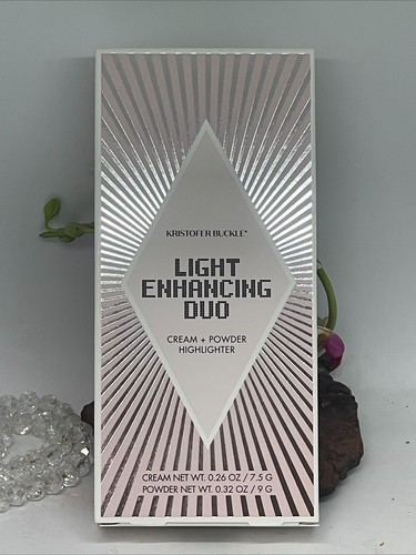 Kristofer Buckle Light Enhancing Duo Cream + Powder Highlighter - New in Box - Picture 5 of 5