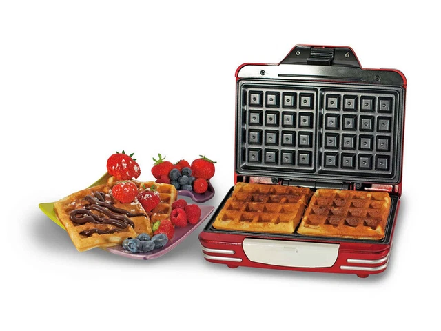 Macchine rossi per waffle da cucina