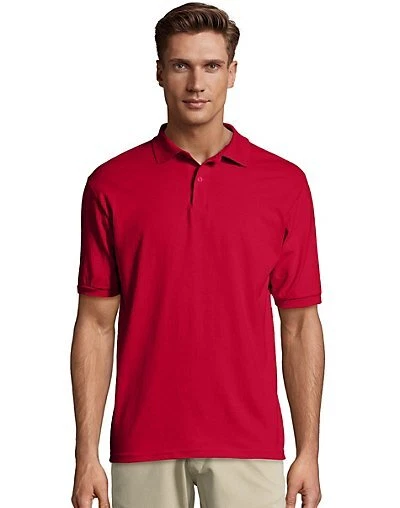 Camiseta polo de golf Hanes para hombre mezcla de algodón camiseta ecológica comodidad deportiva para hombre