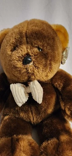 Dan Dee Teddy Bear 13" Plush Collector's Choice Brown Stuffed Animal Toy   - Image 4 of 4