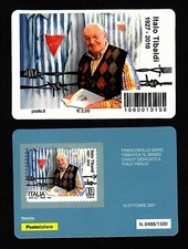 Italy 2021 - Italo Tibaldi, Mauthausen - philatelic card 