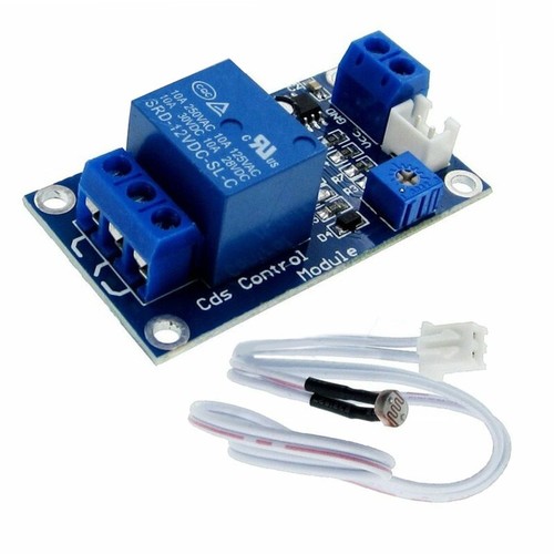 1pc Fotowiderstandssensor-Modul Platine Steuerschalter 5V / 12V Relais - Bild 7 von 26