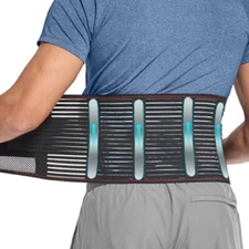 Men Women Lumbar Brace Orthopedic Protector Support Belt Lower Back Pain Relief