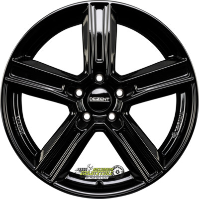 Dezent KG black 8x19 ET34 - LK5/112 ML66.6 Felge Alu