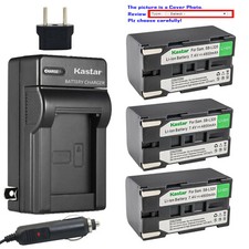 Kastar Battery AC Charger for Samsung SB-L320 Samsung VP-L850 VP-L850D VPL850