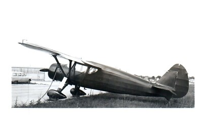 Fairchild 24 Warner Airplane Vintage Miles Blaine Photograph 5x3.5''