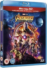 Avengers INFINITY WAR (2018) 3D + 2D Blu-Ray BRAND NEW Free Ship