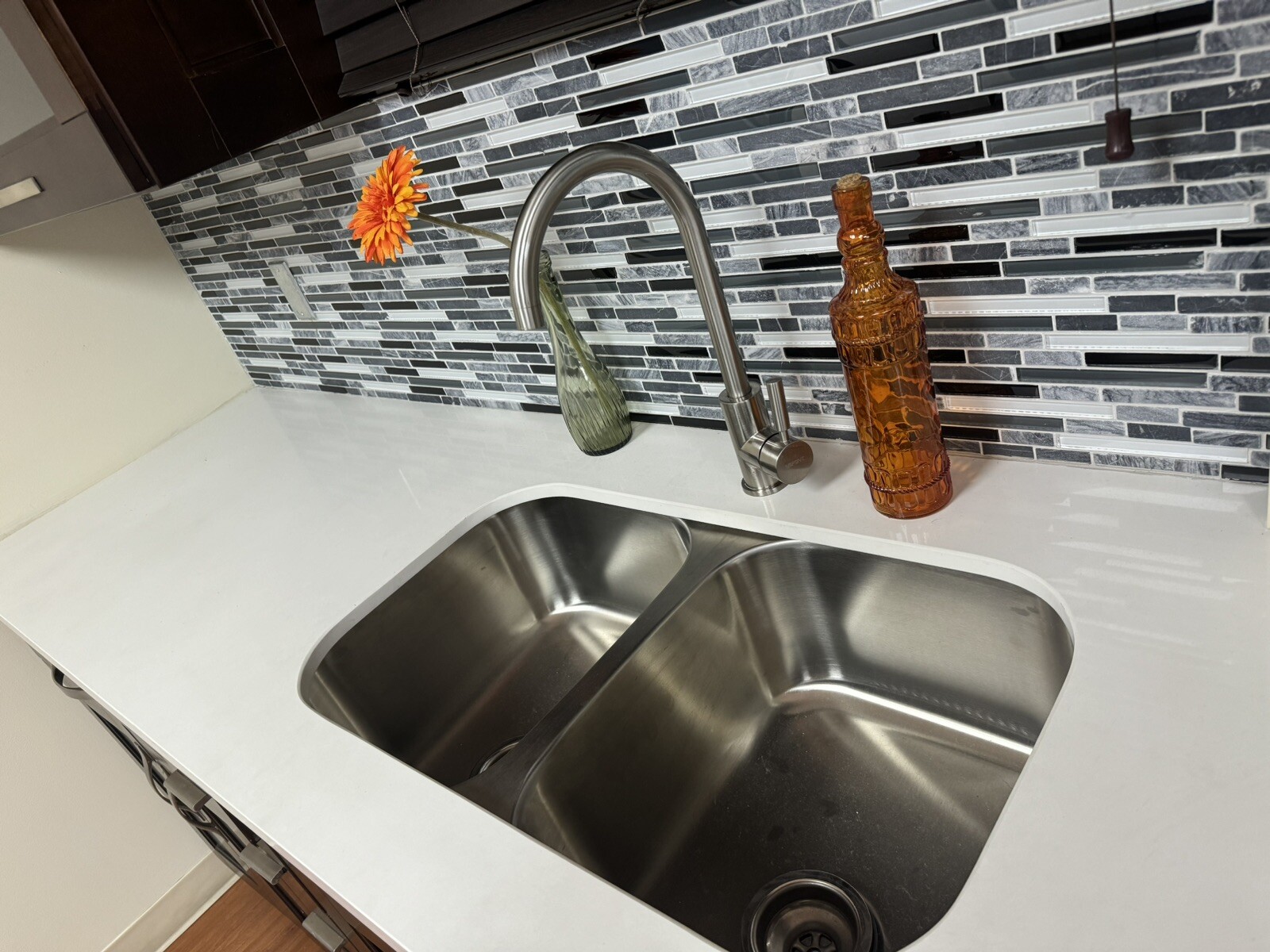 Undermount Double Bowl Stainless Steel Kitchen Sink 50/50