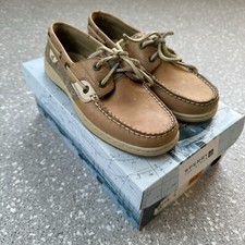 Sperry Bluefish 2 Eye Slip On Beige Flats Casual 9276619 Women  s Size 7M NEW