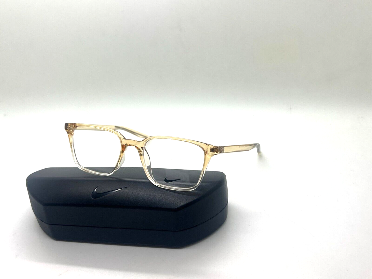 NIKE 7126 703 CRYSTAL GOLD FADE OPTICAL Eyeglasses FRAME 50  display picture 1