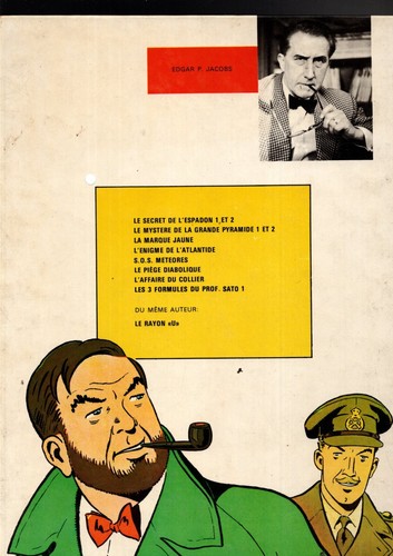 Les 3 Formules du prof. Sato. 1ère partie. Lombard 1977. EO imprimerie Proost - Picture 2 of 2