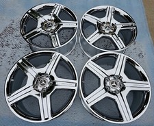 19 Newly Chrome S550 600 Cl600 S65 Mercedes Amg Oem Factory Original Wheels Rims 19 Newly Chrome S550 600 Cl600 S65 Mercedes Amg Oem Factory Original Wheels Rims