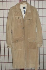 Retro Gap Leather Coat M