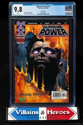 Supreme Power #1 ~ CGC 9.8 ~ Special Edition variant ~ Marvel/MAX (2003)