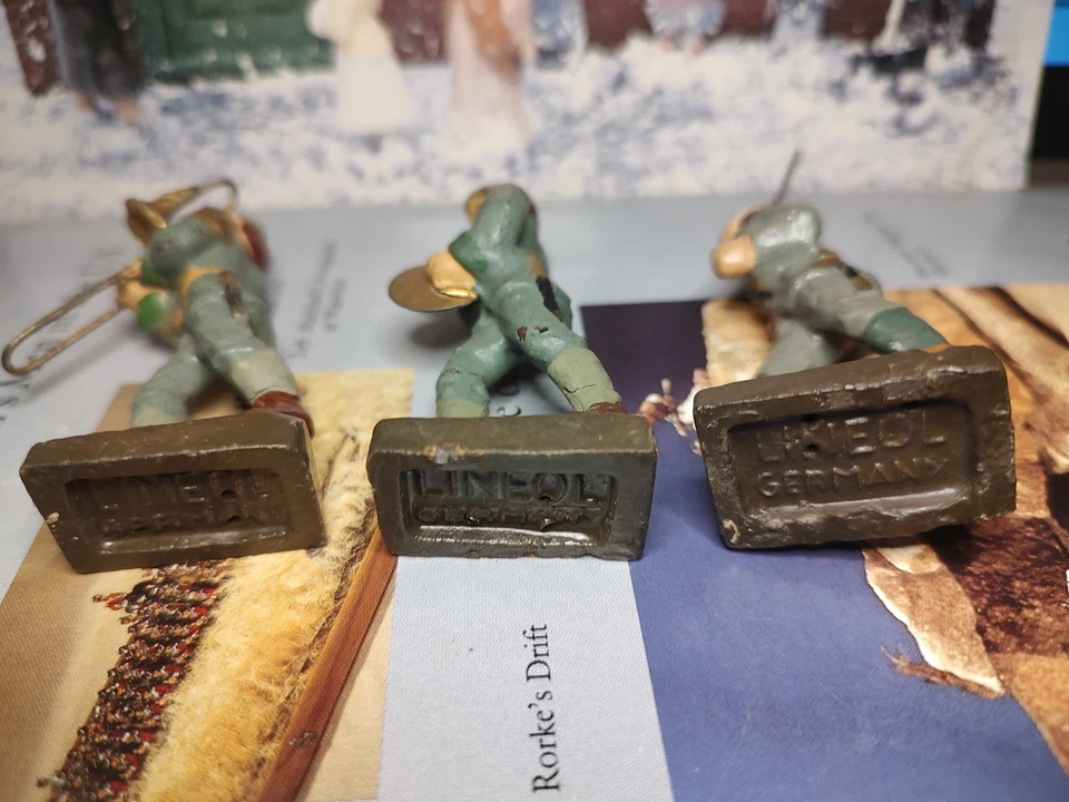 Lineol Swiss Army Toy Soldiers Lot 3 - Image 4 of 4