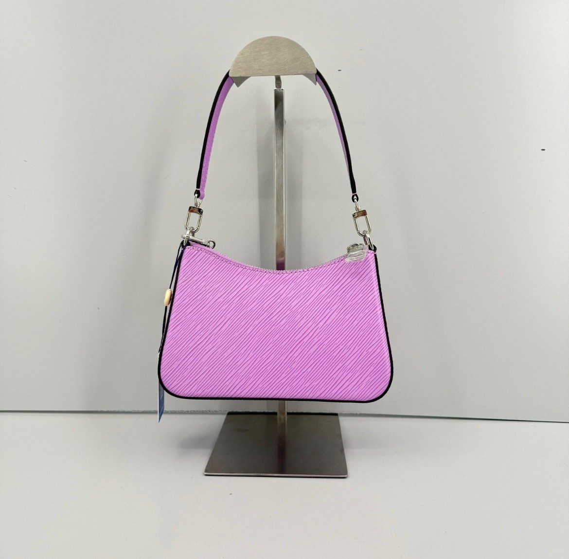 Louis Vuitton Marellini Purple Epi Leather Underarm Shoulder Bag