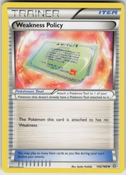 Weakness Policy 142/160 Primal Clash
