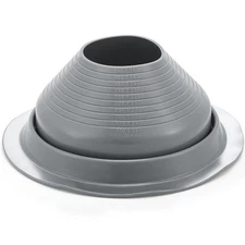 Nuanchu 1 Pcs #6 Pipe Od 5"-9" Flexible Roof Jack Pipe Boot Flashing Vent High