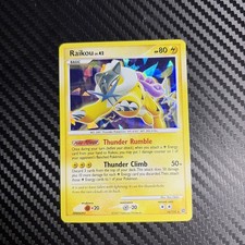Raikou - (Cracked Ice Holo) 016/132 Miscellaneous Cards & Products Holo
