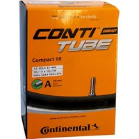 "Continental Fahrrad Schlauch 32-47/355-400 A40 Compact 18\" Luftkammer Autoventil"