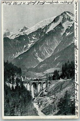 39693076 - Chamonix-Mont-Blanc Sainte-Marie-Bruecke Advertising Lindt & Spruengli