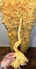 Vintage 1950s Little Miss Brent Yarn Knit 2 Piece LION   COSTUME Age 7-10 CUTE 