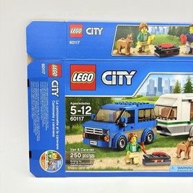 LEGO CITY Van & Caravan 60117 Retired 2016- Box Package Only