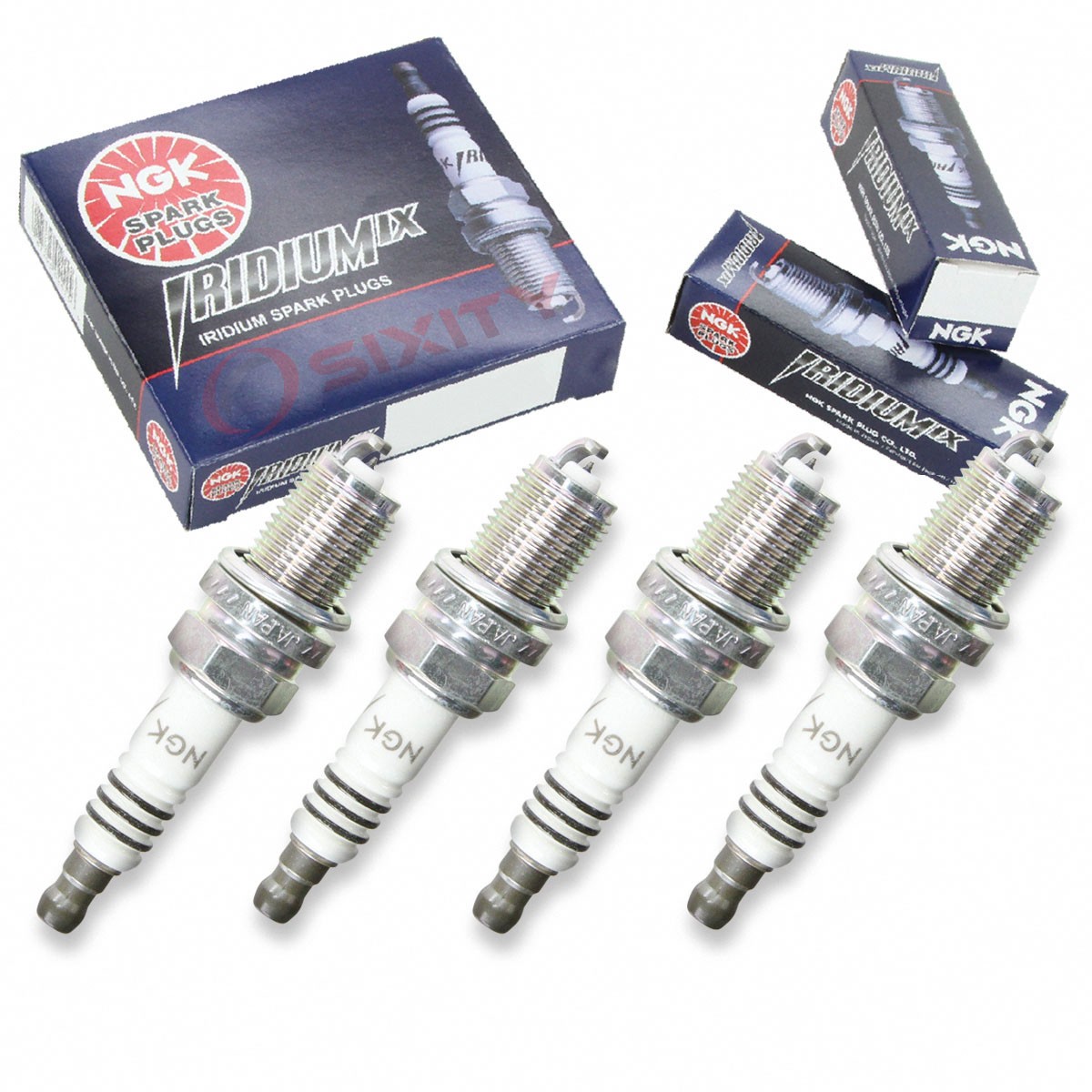 Set of 4 for Honda Acura for Dodge NGK Iridium IX Spark Plug BKR9EIX 2669