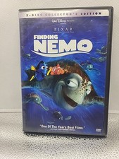 Finding Nemo 2-Disc Collector's Edition DVD Disney Pixar Movie Very Good Cond