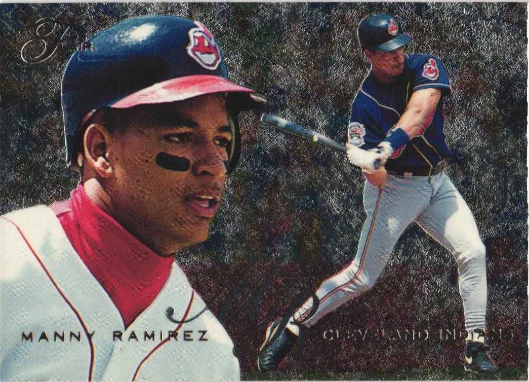1995 Flair #35 Manny Ramirez Cleveland Indians