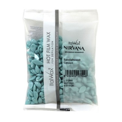 Italwax Vanira Premium Spa Hard Wax Sandalwood Small Bag 100 g | 3.5 oz