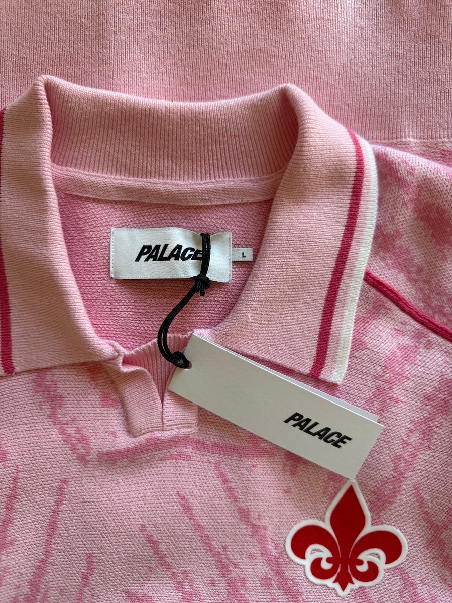 Palace Viola Knit Jersey - Size Large - Pink - NEW | eBay