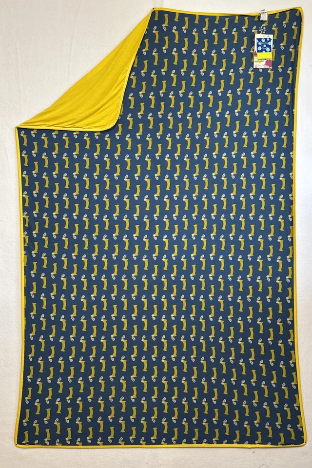 Kickee Pants Bamboo Toddler Blanket Dachshund Pretzel Pup Extra Large NWT - Image 2 of 4