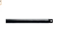 KICHLER 18 in. Distressed Black Dual Threaded Ceiling Fan Extension Downrod