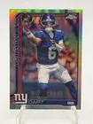 2025 NFL Topps Chrome Jaxson Dart Refractor #306 NY Giants RC
