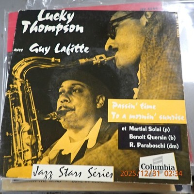 NM Lucky Thompson Passin' Time / To A Mornin' Sunrise Columbia   ESDF 1109
