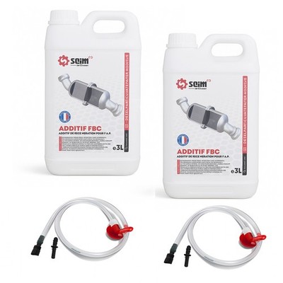 2x 3L DPF FAP Nachfüllflüssigkeit Additiv für Dieselpartikelfilter + Adapter