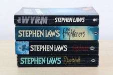 4X Stephen Laws Horror PB Book BUNDLE Darkfall Gideon Frighteners The Wyrm GOOD