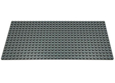 Lego New Dark Bluish Gray Baseplates 16 x 32 Stud Platform Building Parts