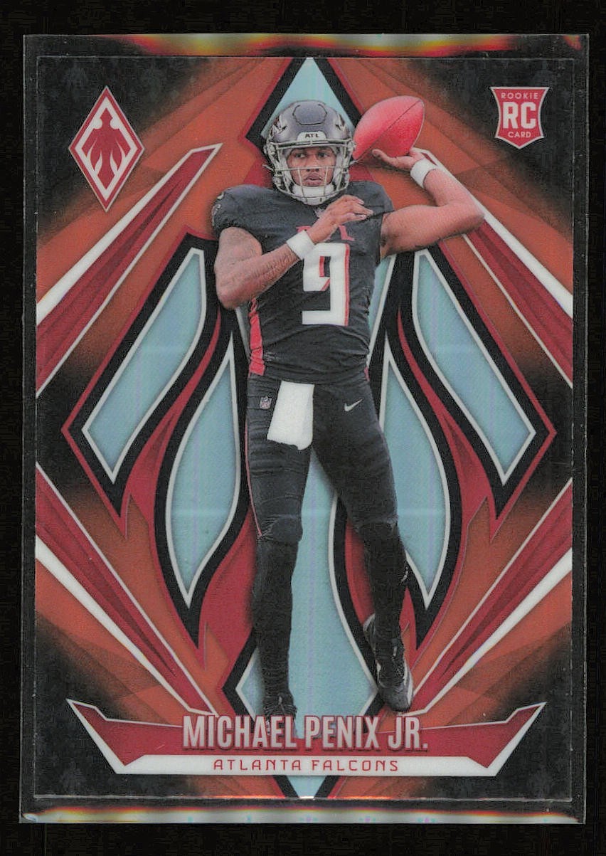 2024 Panini Phoenix - Rookies Michael Penix Jr. #229 Orange Fade prizm  (RC)